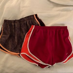 Set of Two Nike Running Shorts